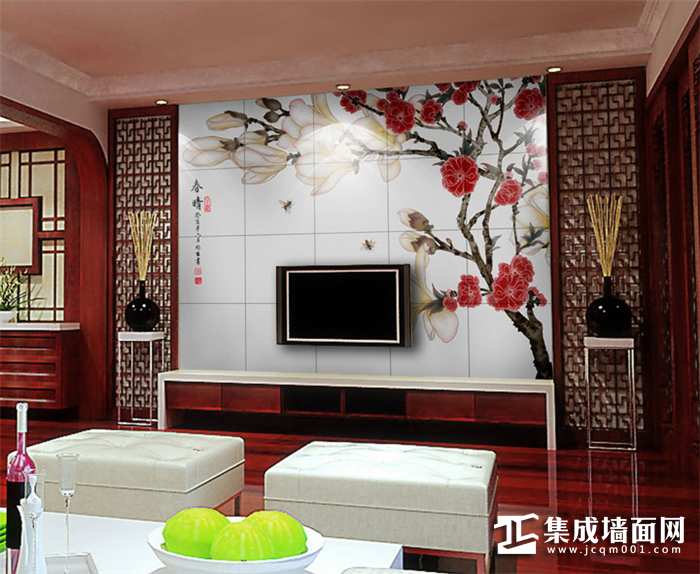乐天集成墙面+定制画，带来完美装修体验