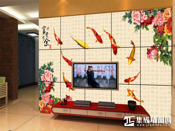 乐天集成墙面+定制画，带来完美装修体验