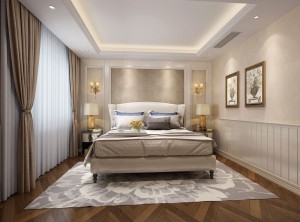 君澜集成木装实木护墙板卧室系列最新装修案例