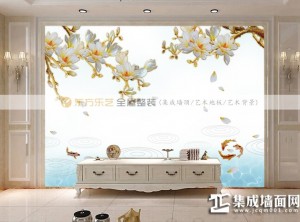 东方乐艺全屋整装背景墙设计效果图