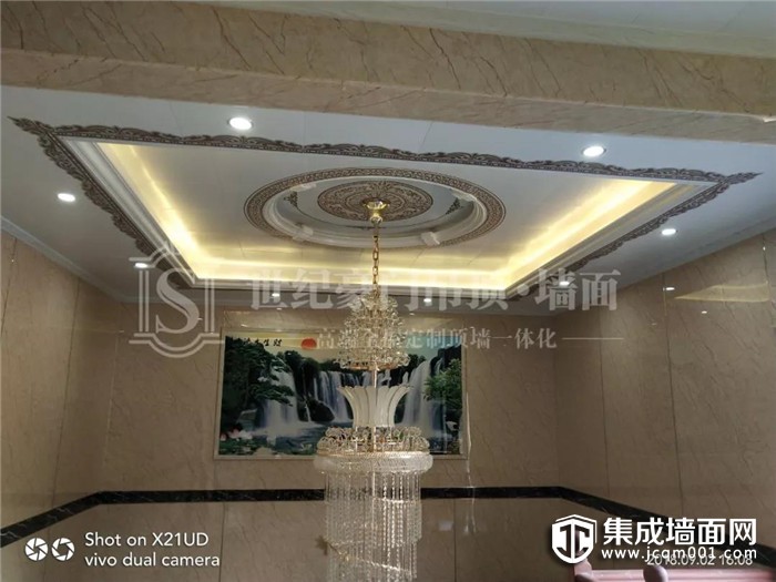 世纪豪门吊顶提升空间品味，凸显生活质感