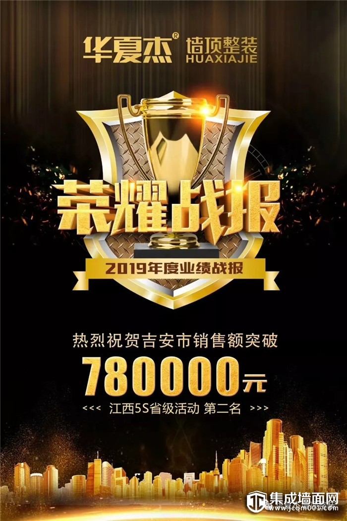 销售额突破423万！荣耀2019！华夏杰5s终端运营省级联动江西站 捷报连连！