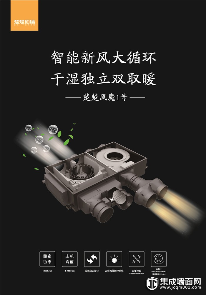 楚楚风魔一号改善室内空气质量，千万家庭的健康首选！