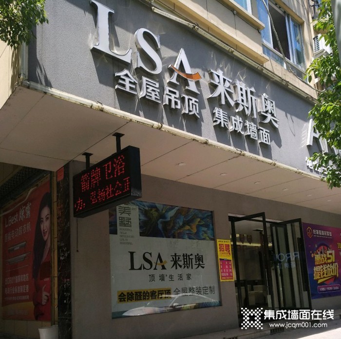 来斯奥吊顶墙面浙江乐清专卖店