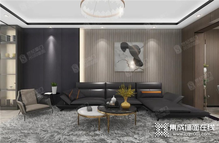 世纪豪门优秀设计方案：意式轻奢风私宅，灰调生活的高级质感