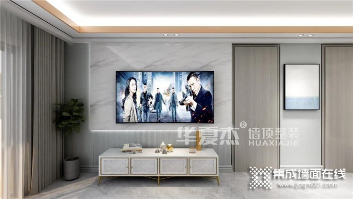 华夏杰墙顶整装全国设计大咖优秀作品赏析：现代轻奢的品质家