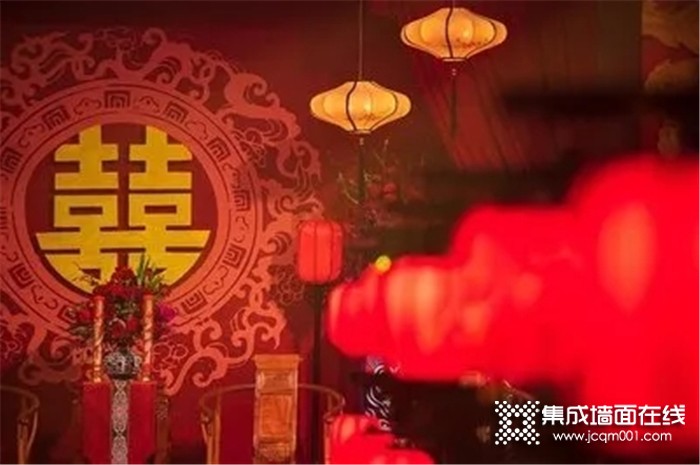 奥华真布系列墙板“朱颜”，最美不过中国红！