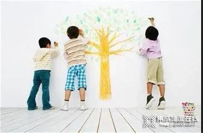 歐派金典集成墻面讓你放心讓孩子喜歡在墻上畫畫！
