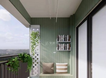 享时光木阳台：长形阳台设计方案，美观实用又休闲