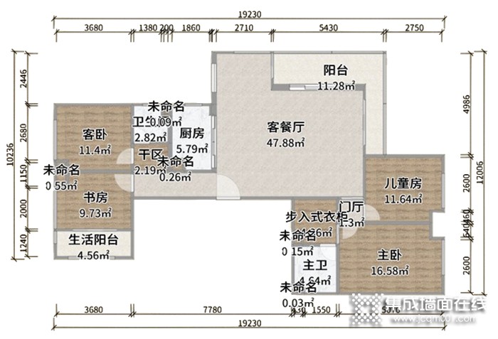 百变改造家丨奥华135㎡轻奢雅宅 采光无敌 生活不能将就