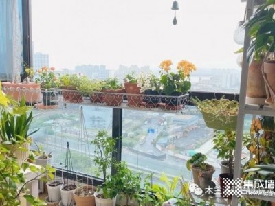 木兰溪阳台庭院定制：在阳台这样养花种菜，再也不羡慕李子柒啦！