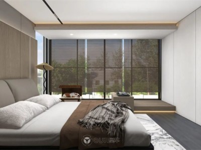 奥华简系列墙板丨用最少的设计打造最放松的空间，极简风真的太“完美”！